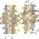  Shamrock Wood Bead Garland with Interchangeable Seasonal Charms