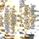 Charms + Garland Shamrock Wood Bead Garland with Interchangeable Seasonal Charms