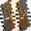  Personalized Wood Journal with Photo Sleeve - Tree of Life Design