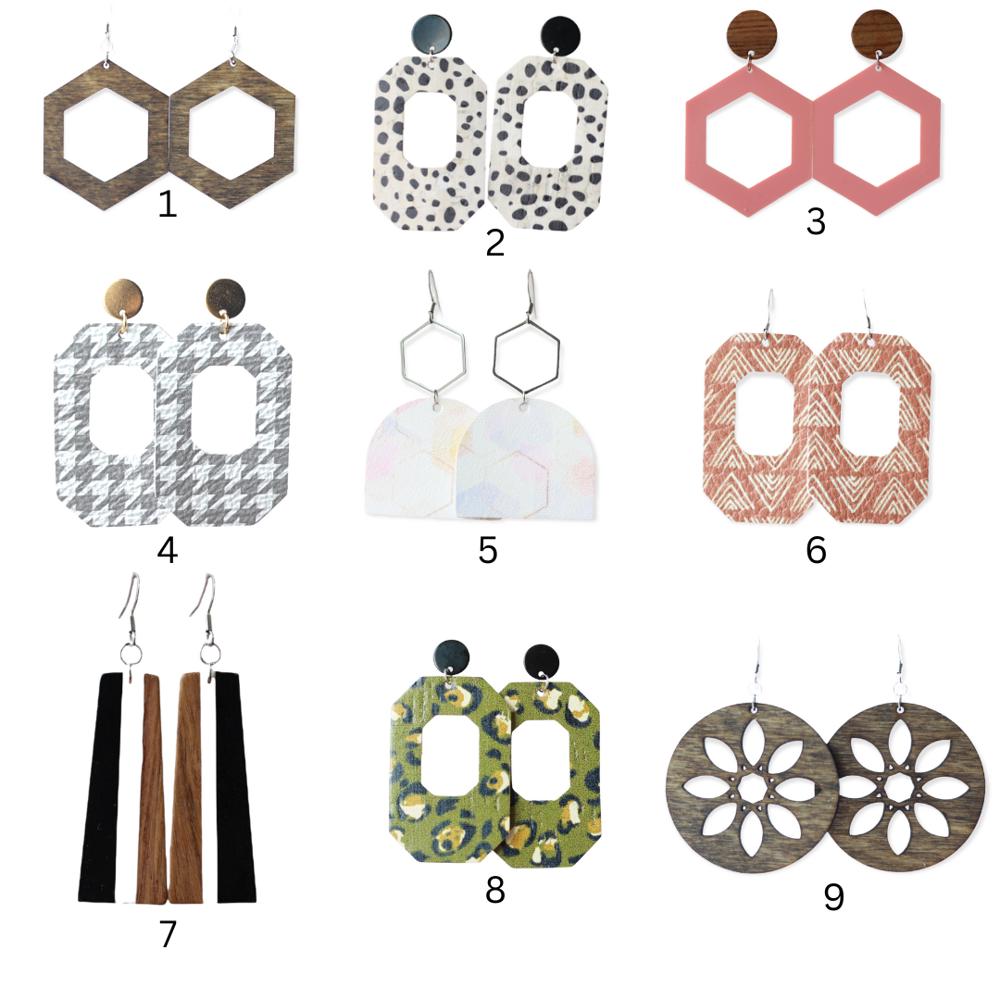 Geometric Earring Collection – Modern Edge Meets Timeless Style