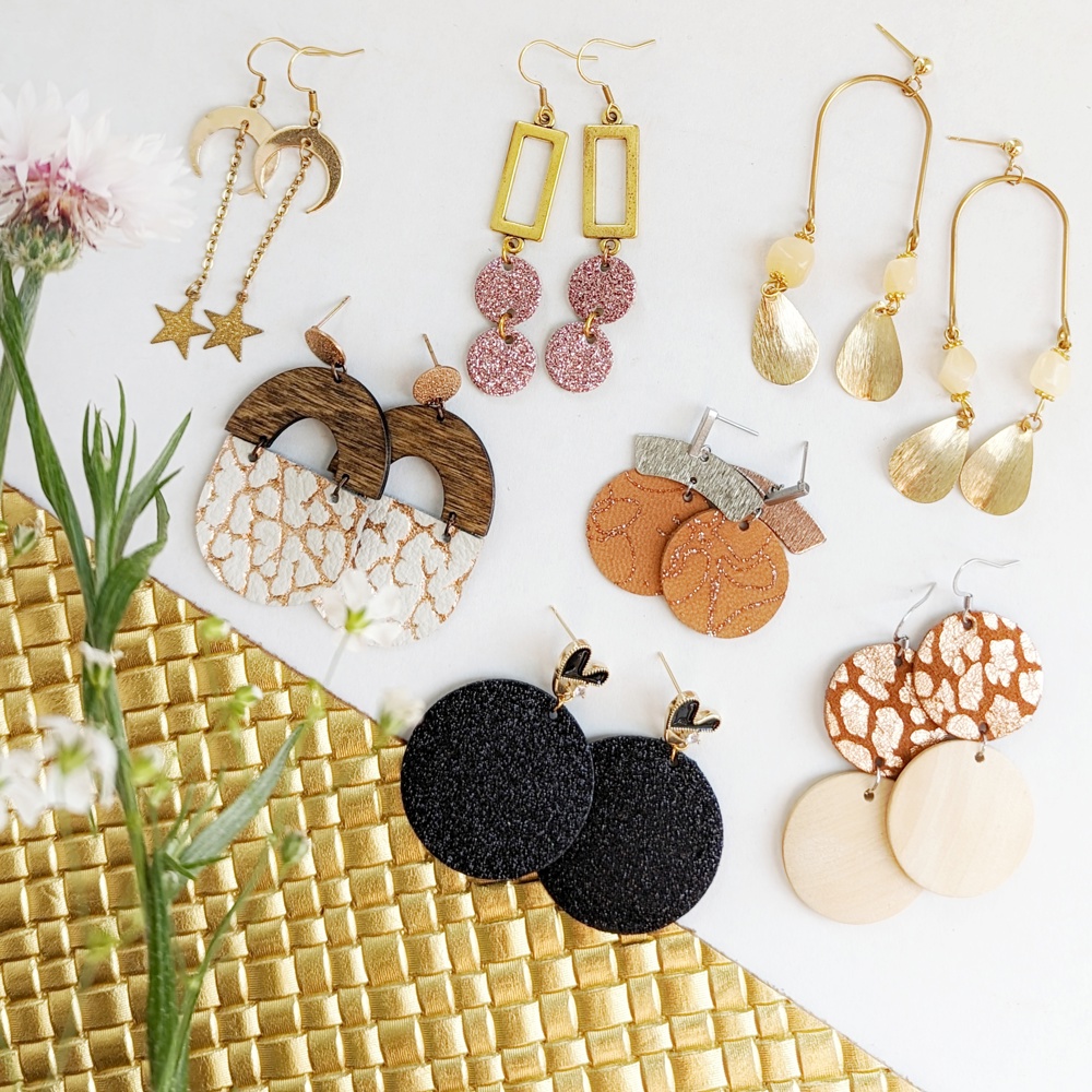 Shimmer Earring Collection 