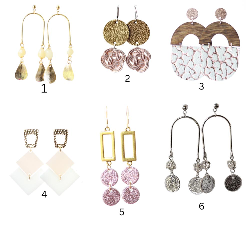 Shimmer Earring Collection 