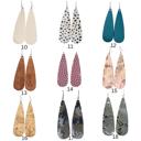  Leather Teardrop Earrings – Effortless Elegance for Every Occasion