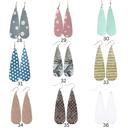  Leather Teardrop Earrings – Effortless Elegance for Every Occasion