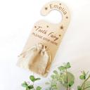  Enchanting Personalized Tooth Fairy Door Hanger – Custom Magic for Your Little Ones