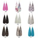  Leather Teardrop Earrings – Effortless Elegance for Every Occasion