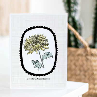 6 Birth Flower Cards 5X7" + Envelopes | Pick Your Pack