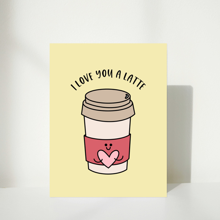 12 Pk Punny Valentines Cards + Envelopes - Blank Love Notes for Foodies, Lovers, & Friends