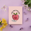  12 Pk Punny Valentines Cards + Envelopes - Blank Love Notes for Foodies, Lovers, & Friends