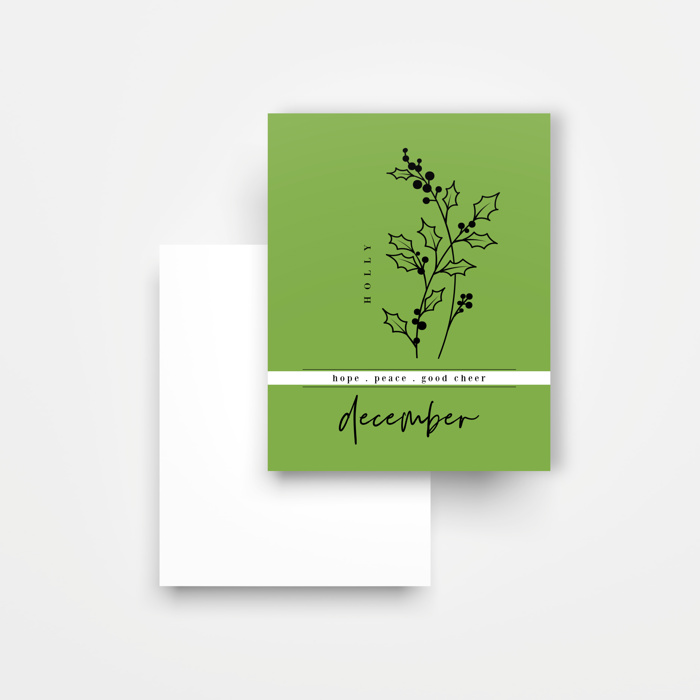 8 Pk Birth Flower Note Cards + Envelopes | Pick Your Pack