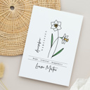  Custom Name Birth Flower Print | 27 Options