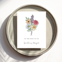  Birth Flower Bouquet Print | Up to 5 Flowers