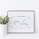  Family Universe Zodiac Print | Add Up to 6 Names
