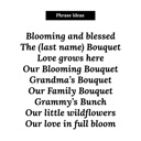  Custom Birth Flower Bouquet Up to 8 | Personalized Floral Gift