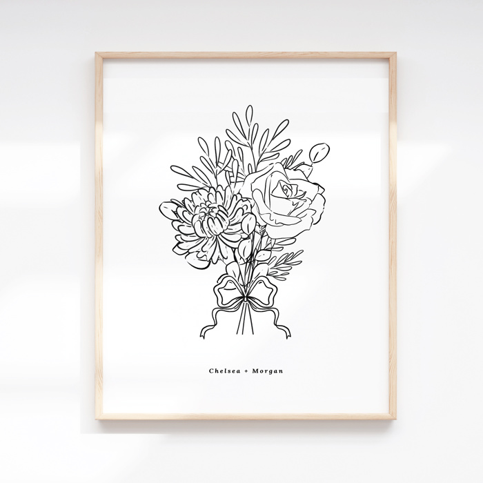 Custom Birth Flower Bouquet Up to 8 | Personalized Floral Gift