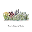  Birth Flower Garden Art Print | Up to 12 Flowers