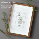  State Flower Stamp Prints | Hand Illustrated Watercolor Floral Art