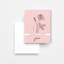  8 Pk Birth Flower Note Cards + Envelopes | Pick Your Pack