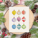  Christmas Watercolor Kit | Pre-Sketched Holiday Art Set