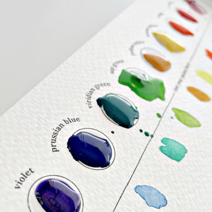 Birth Flower Watercolor Paint Kit | Just Add Water 