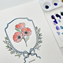  Birth Flower Watercolor Paint Kit | Just Add Water 