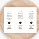  Personalized Big 3 Astrology Art Print with a Custom Sun, Moon & Rising Zodiac Chart