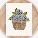  Hydrangea Basket Watercolor Paint Kit | All In One Art Gift Set