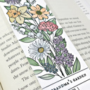  Birth Flower Bookmark Up to 8 Flowers | Laminated Page Marker