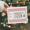  3 PK DIY Scratch Off Sticker Christmas Voucher Cards + Envelopes