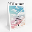  30 Pg Positive Affirmation Flip Book | Wellness, Motherhood, Workplace Themes | Pocket Size 