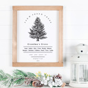  Custom Family Tree Farm Print | Up to 25 Names