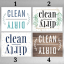  Clean or Dirty Flip Dishwasher Magnet Sign | 4.25X5.5"