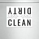 Clean or Dirty Flip Dishwasher Magnet Sign | 4.25X5.5"