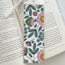  8 Pk Coloring Bookmarks + 2 Protective Vinyl Sleeves