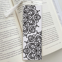  8 Pk Coloring Bookmarks + 2 Protective Vinyl Sleeves
