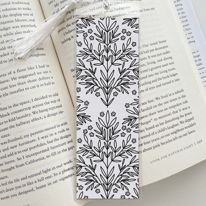 8 Pk Coloring Bookmarks + 2 Protective Vinyl Sleeves