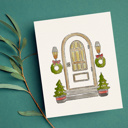  Festive Door Watercolor Paint Kit | Pre Sketched Art Kits in Bulk for Paint Party 