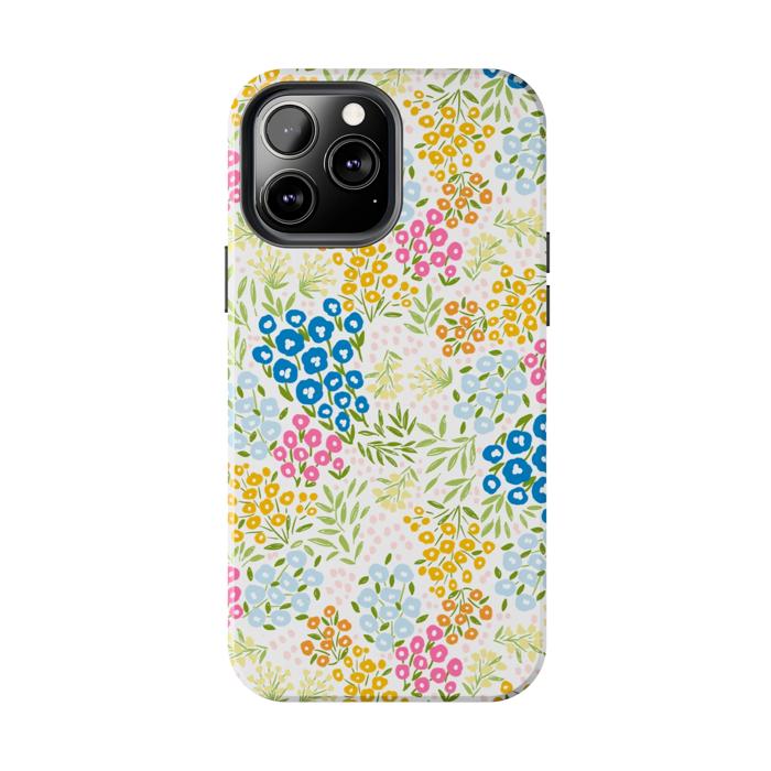 Wildflower Meadow iPhone Tough Case by Jande Summer | iPhone 16, 15, 14, 13, 12 