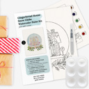  Christmas Watercolor Kit | Pre-Sketched Holiday Art Set