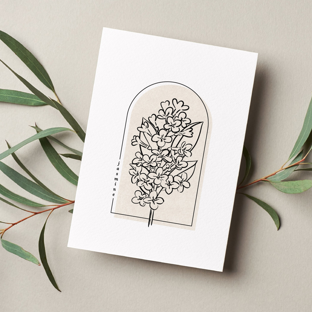 Hand Illustrated Floral Prints | 42 Flower Options