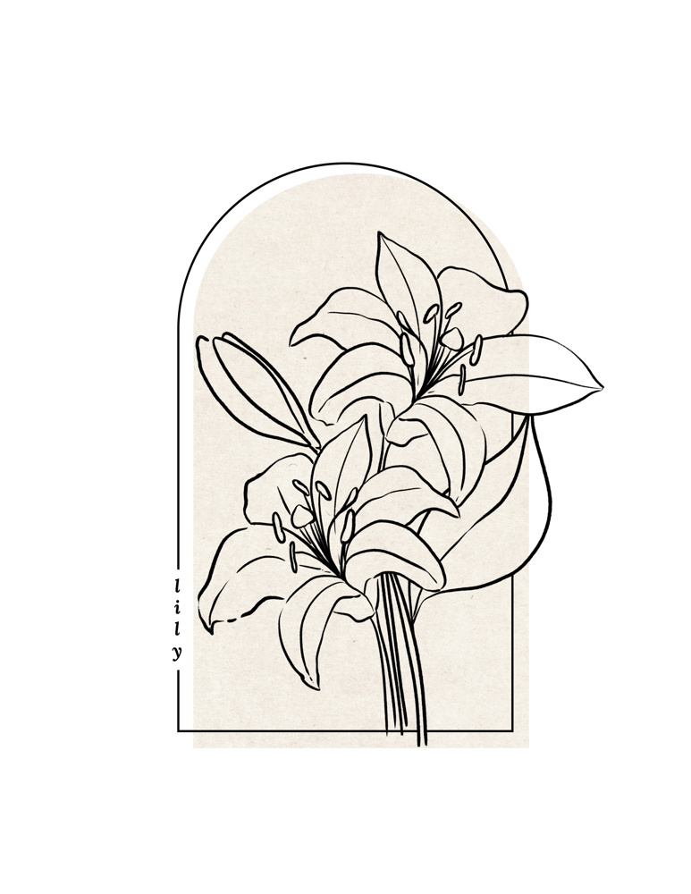 Hand Illustrated Floral Prints | 42 Flower Options