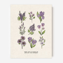  Flower Chart Art Prints | Unframed Floral Illustrations