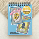  Mini US State Flowers Coloring Book 50 Pages Illustrated by Jande Summer | Spiral Bound Pocket Size 4.25X6"