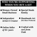  Festive Door Watercolor Paint Kit | Pre Sketched Art Kits in Bulk for Paint Party 