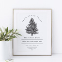  Custom Family Tree Farm Print | Up to 25 Names