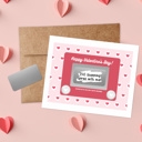  3 PK Scratch Off Valentines Day Note Cards + Envelopes and Stickers