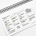  Full Year Weekly Planner | Daily Plan + Ta-Da List & Notes