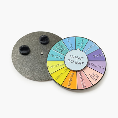 What To Eat Spinner Pin | Interactive Way to Plan Dinner