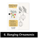  Christmas Watercolor Kit | Pre-Sketched Holiday Art Set