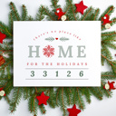  There's No Place Like Home for the Holidays | Personalized Print